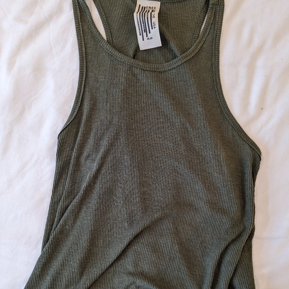 We the Free Olive Tank Top